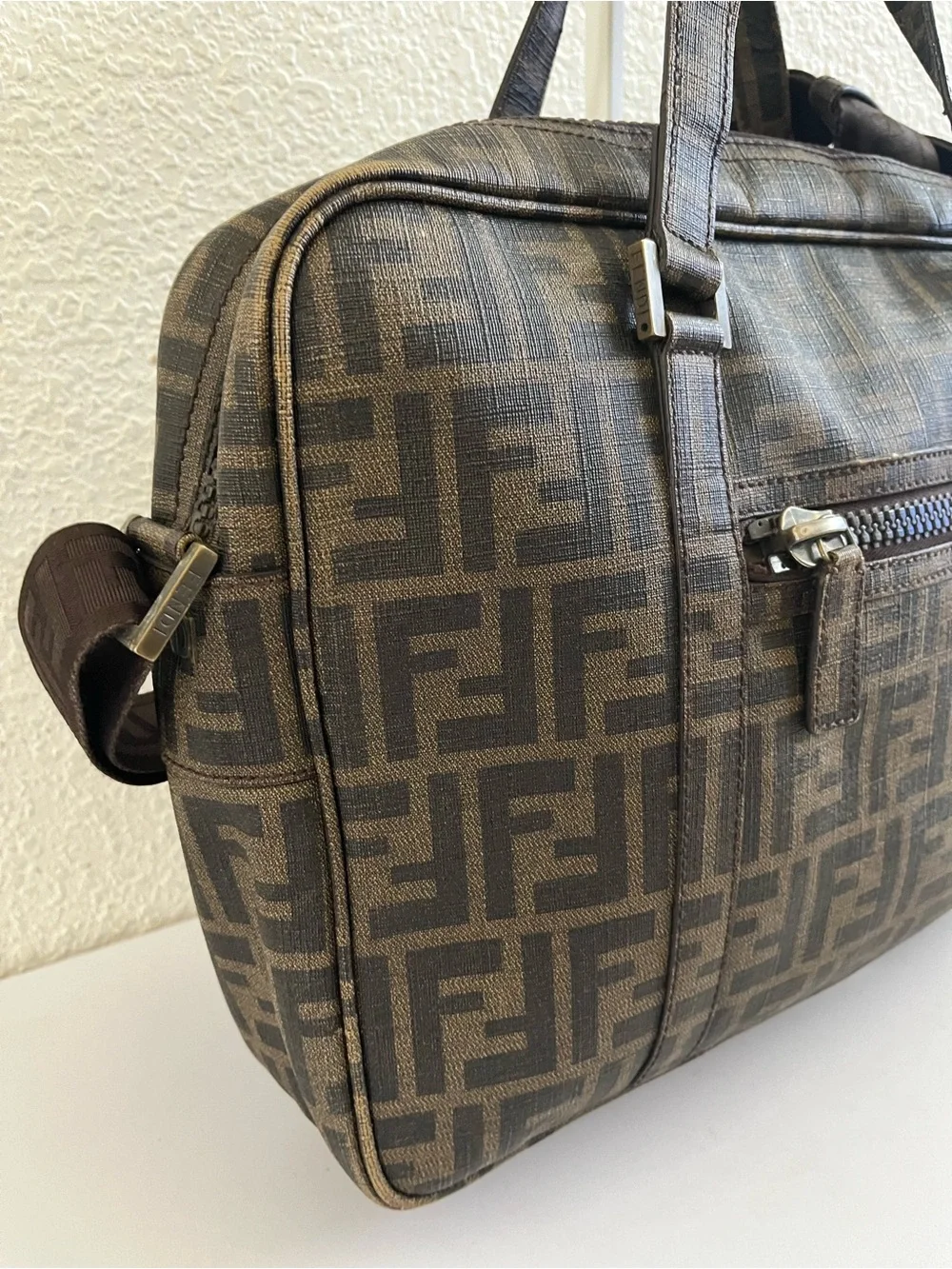 FENDI ZUcca unisex Messenger bag
